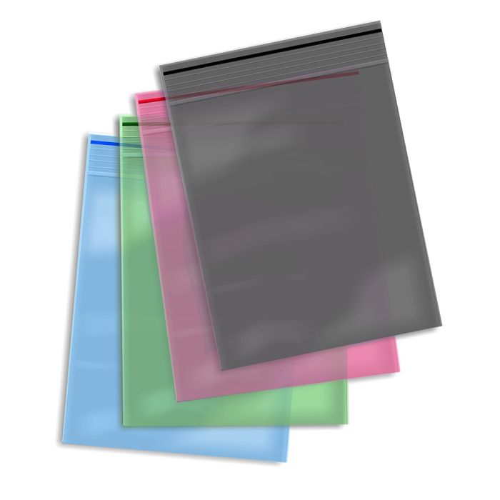 Sachet Plastique Zip 60x80 de couleur (0,05mm)