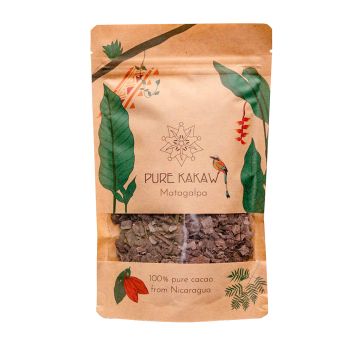 Matagalpa Flocons de Cacao Raw Nicaragua Grade Cérémonial (Pure Kakaw) 125 grammes