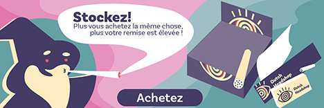 Stockez ! Plus vous achetez la même chose, plus votre remise est élevée !